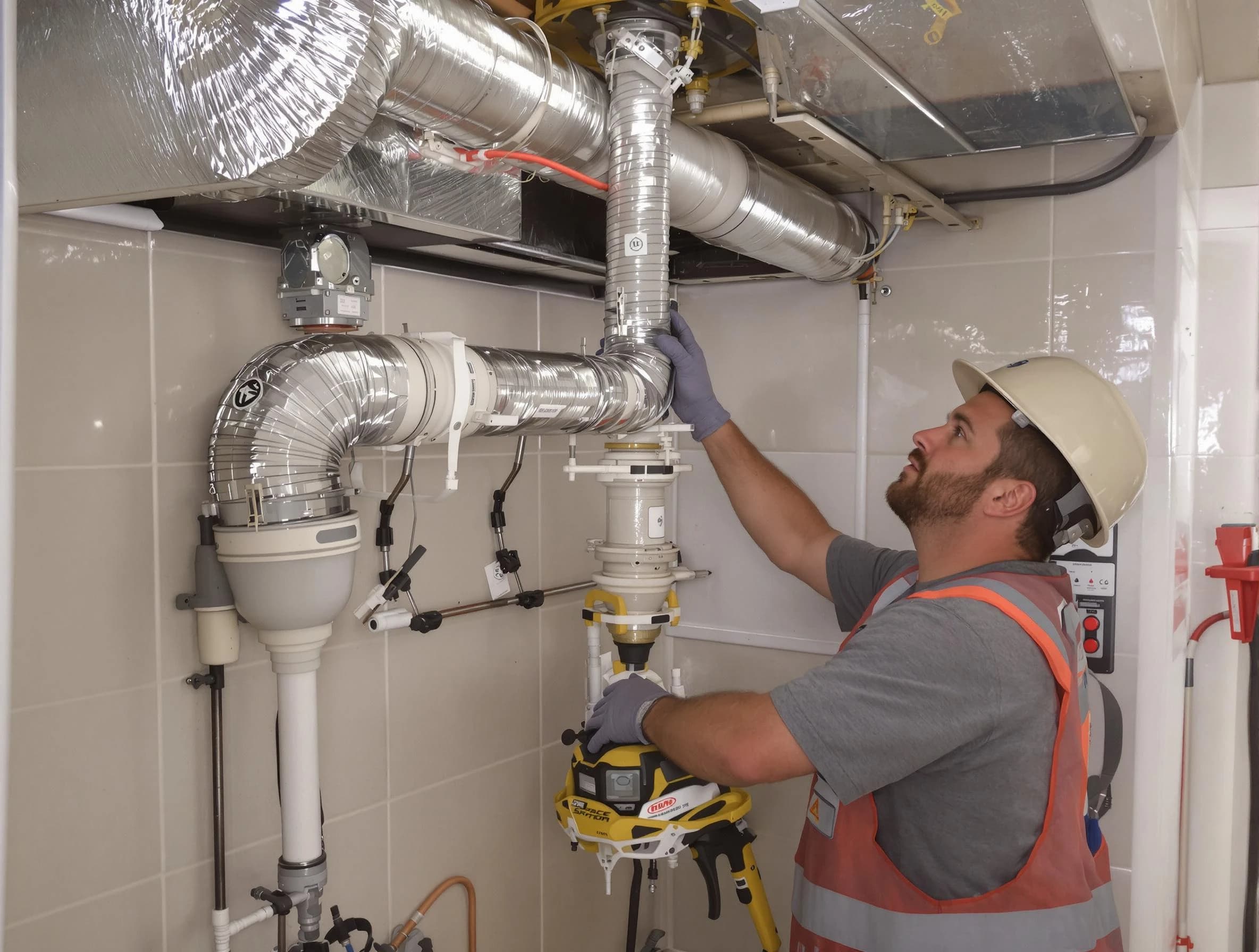 Spring Hill Dryer Vent Cleaning expert performing professional dryer vent repair and installation in Spring Hill