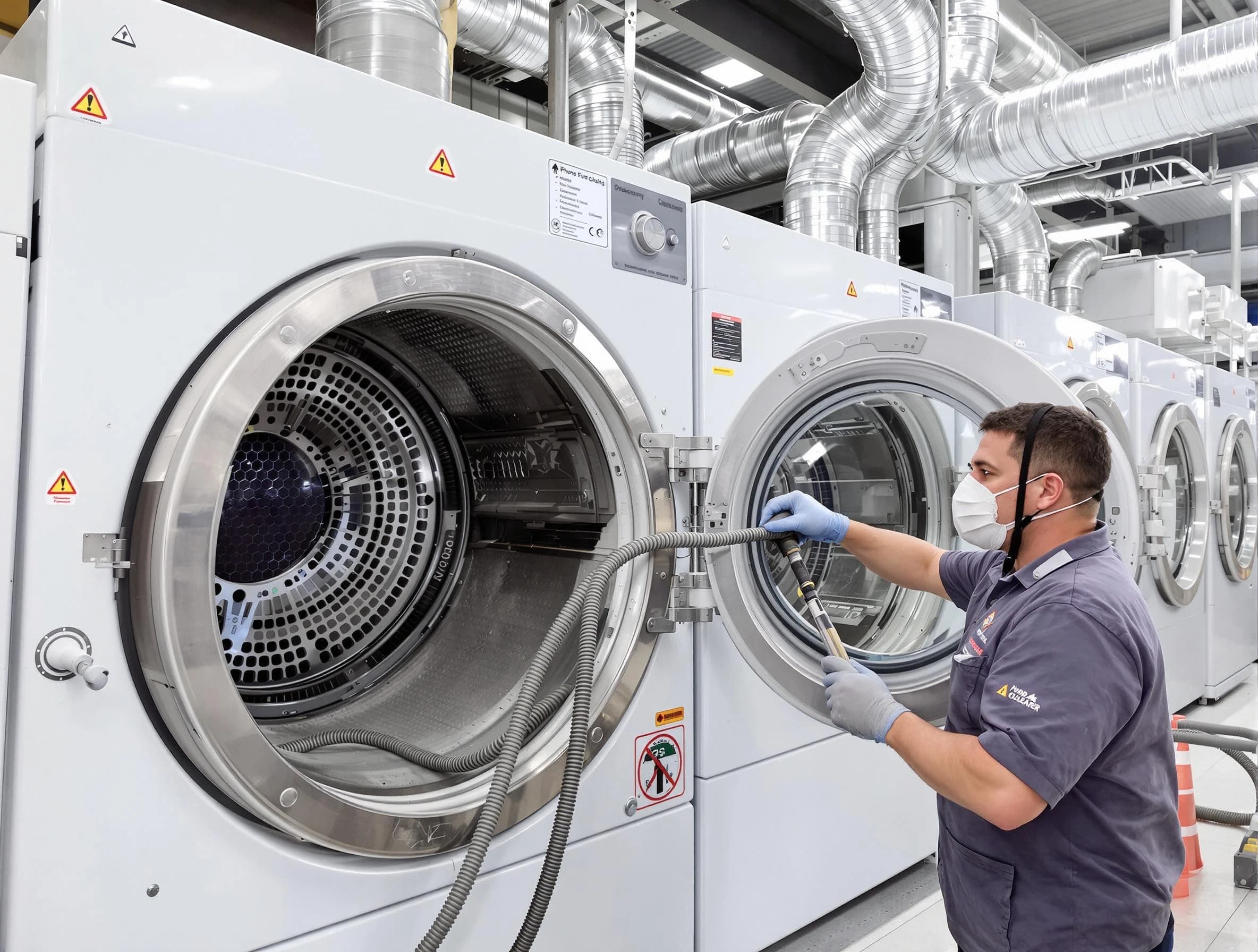 Industrial-grade dryer vent cleaning by Spring Hill Dryer Vent Cleaning in Spring Hill