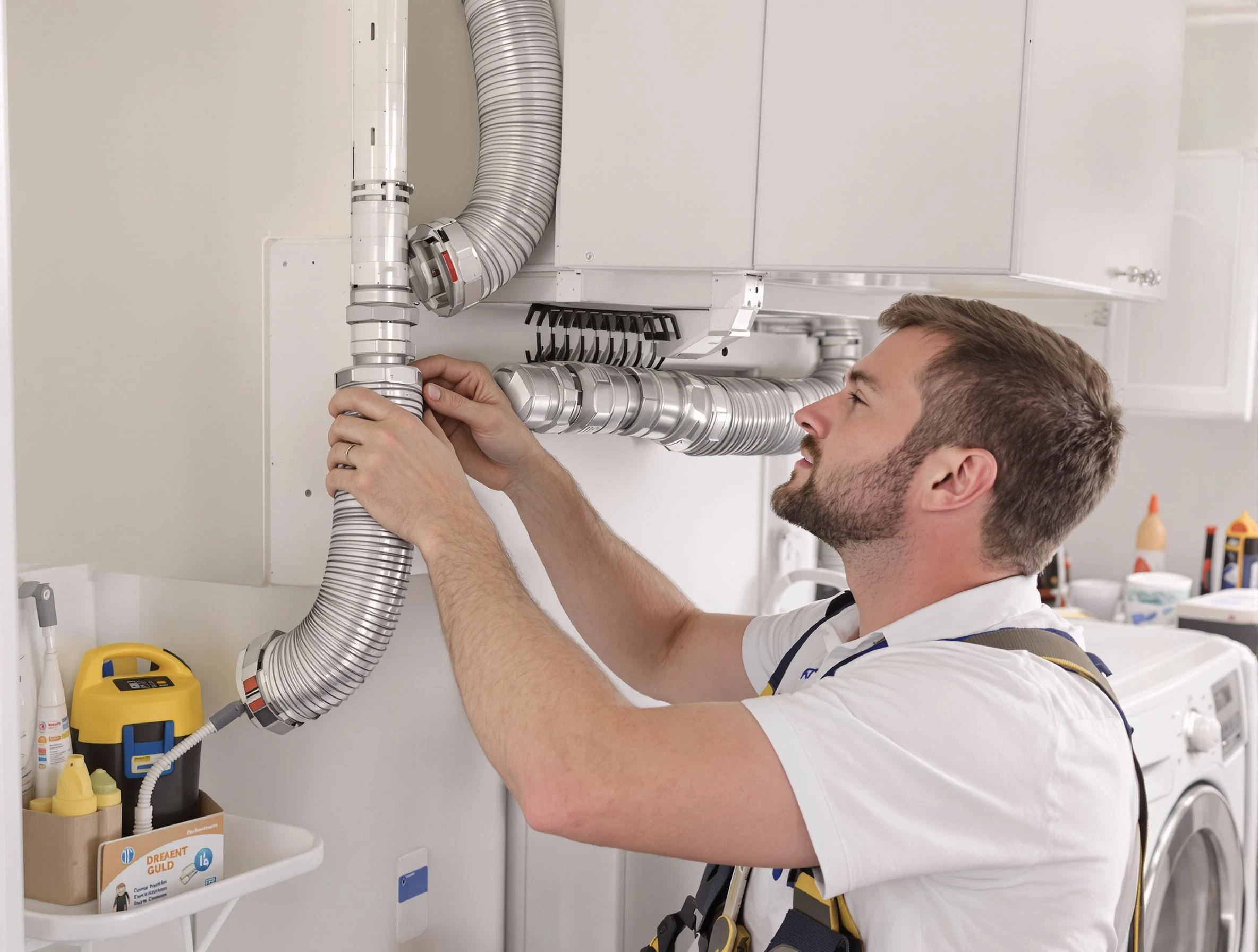 Professional dryer vent repair and installation by Spring Hill Dryer Vent Cleaning in Spring Hill