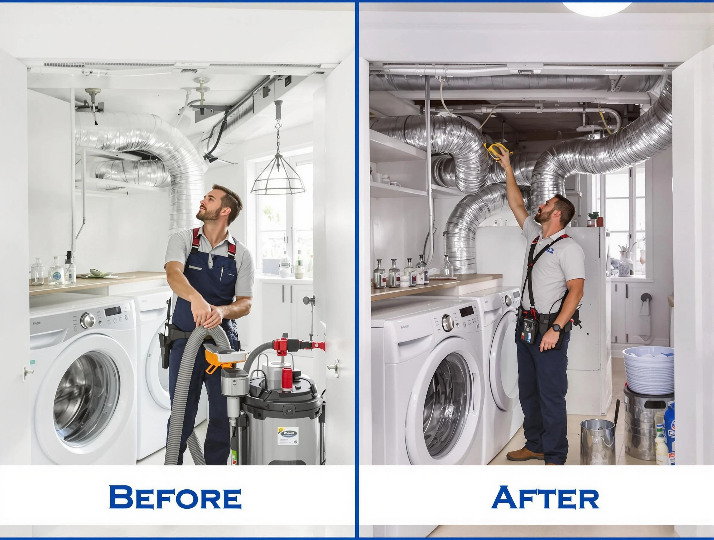 Expert gas dryer vent cleaning by Spring Hill Dryer Vent Cleaning in Spring Hill